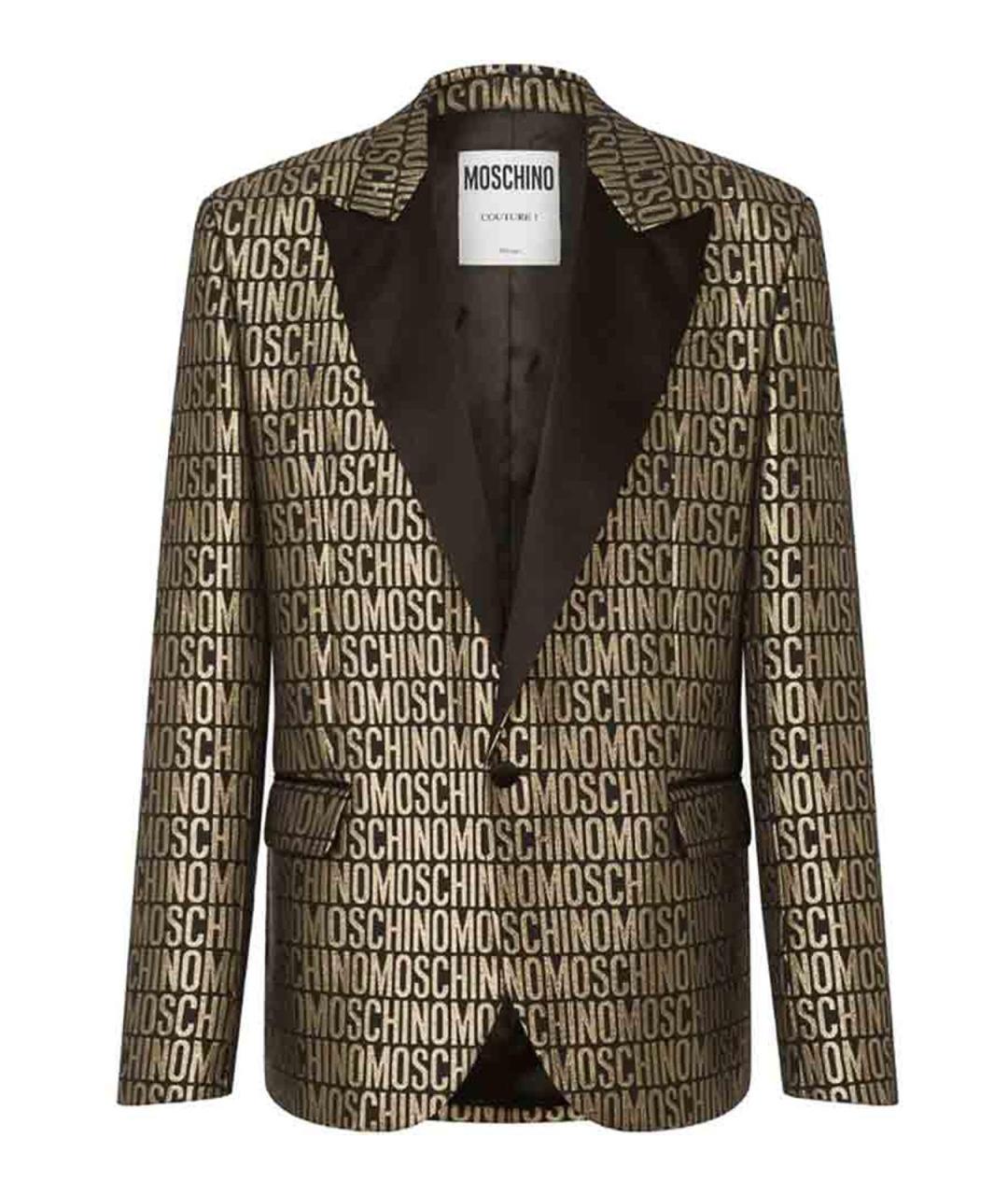 MOSCHINO Мульти полиамидовый пиджак, фото 1