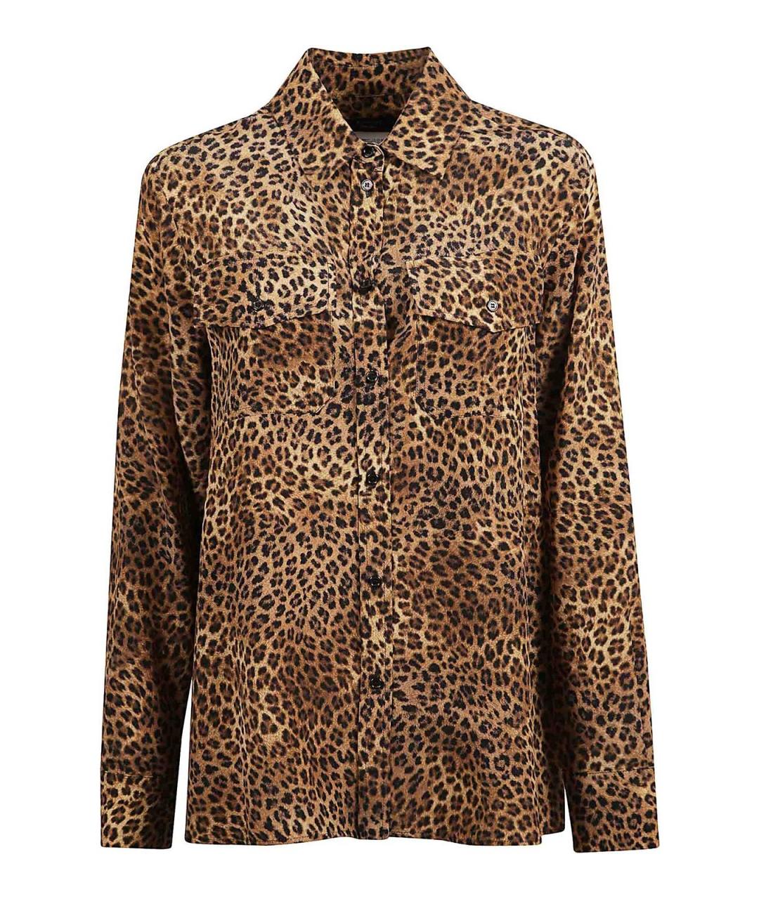 WEEKEND MAX MARA Мульти шелковая рубашка, фото 1