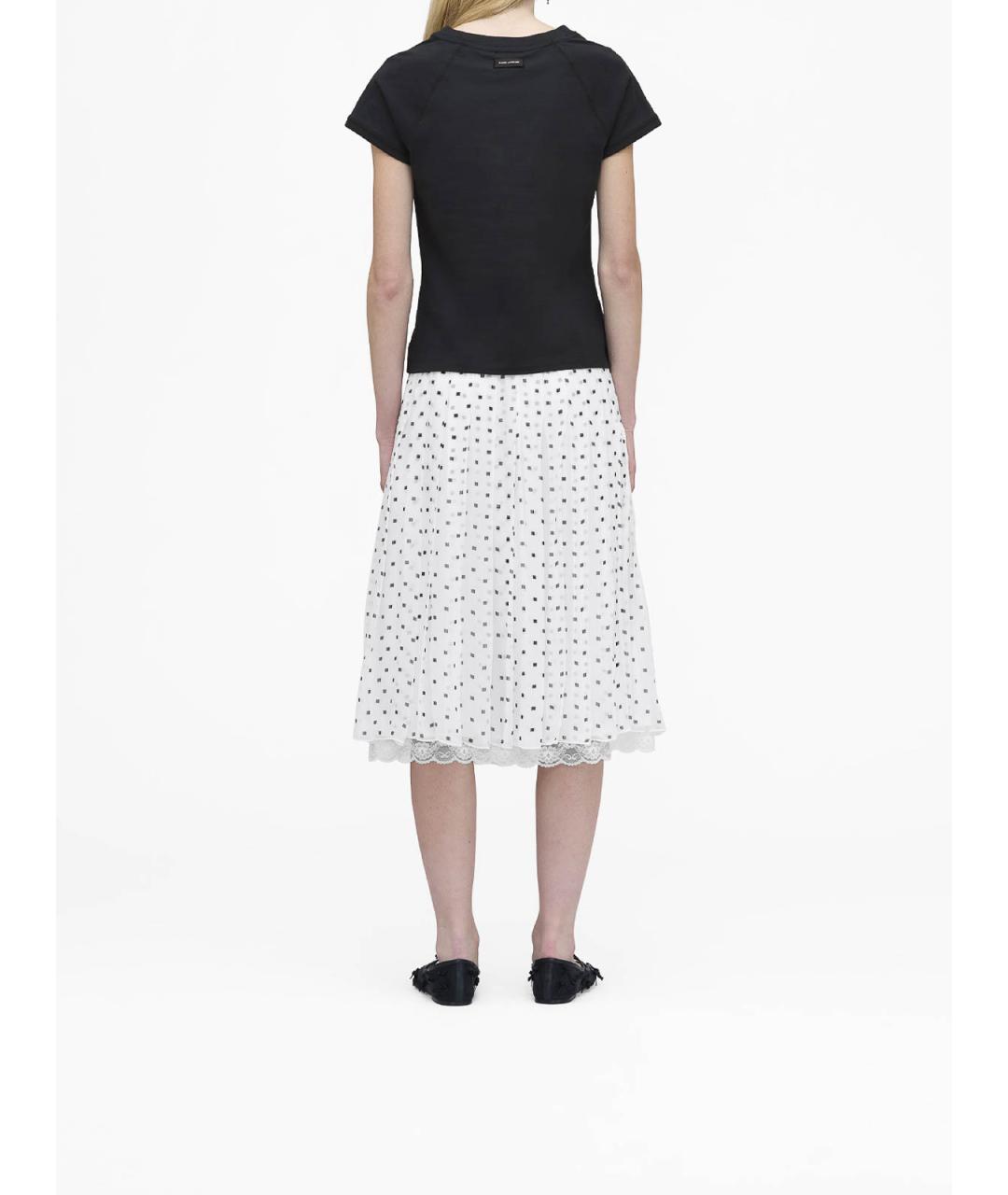 MARC JACOBS Черная хлопковая футболка, фото 5