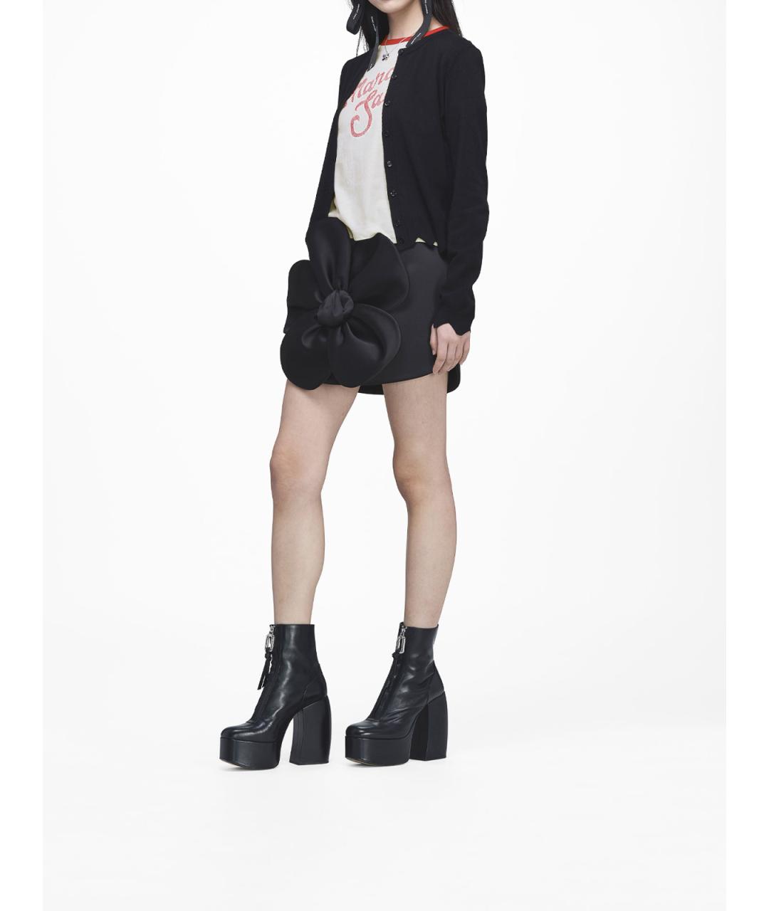 MARC JACOBS Черный шерстяной кардиган, фото 5