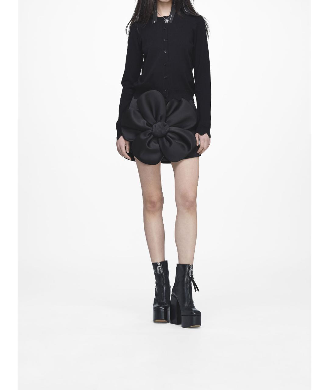 MARC JACOBS Черный шерстяной кардиган, фото 3