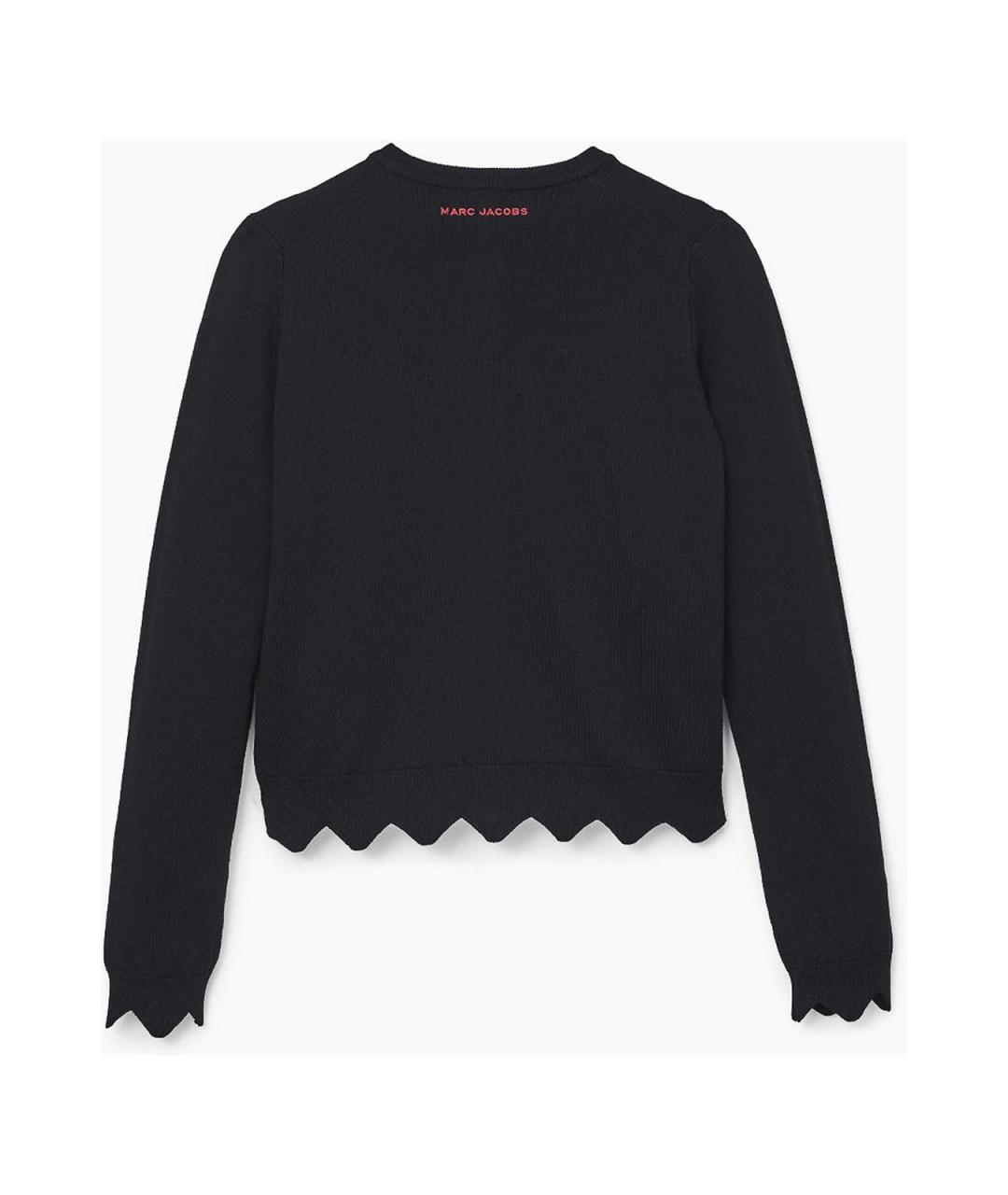 MARC JACOBS Черный шерстяной кардиган, фото 2