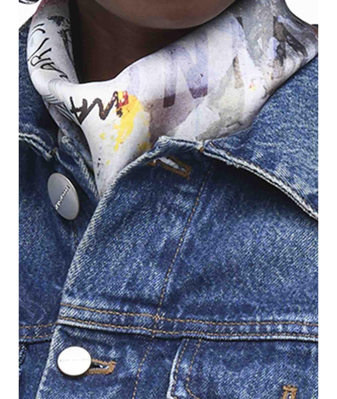 MARC JACOBS Мульти шелковый шарф, фото 4