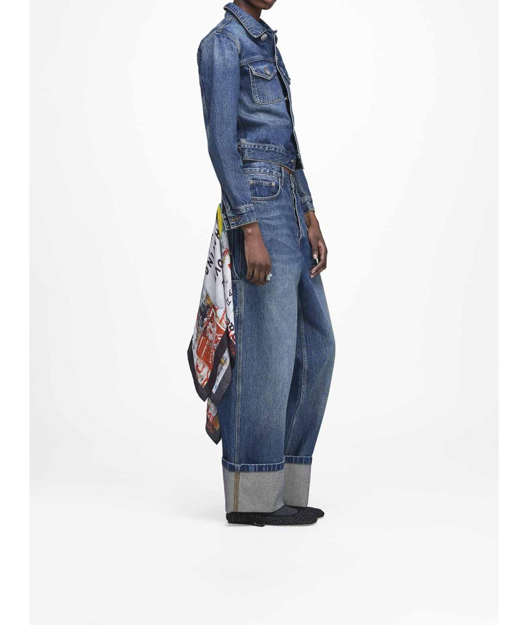 MARC JACOBS Мульти шелковый шарф, фото 3