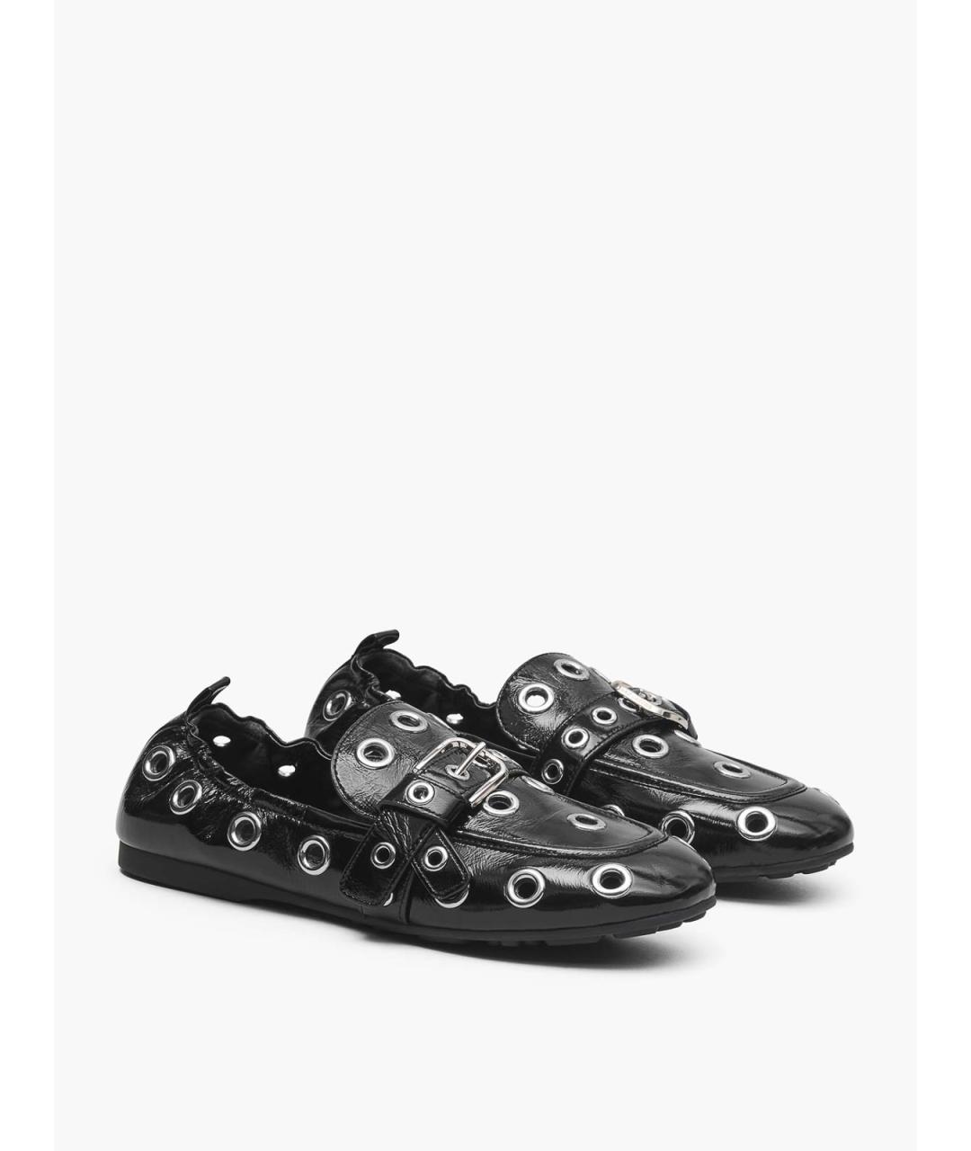 MARC JACOBS Черные кожаные лоферы, фото 2