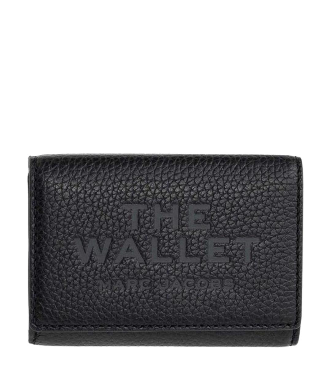 MARC JACOBS Черный кожаный кошелек, фото 1