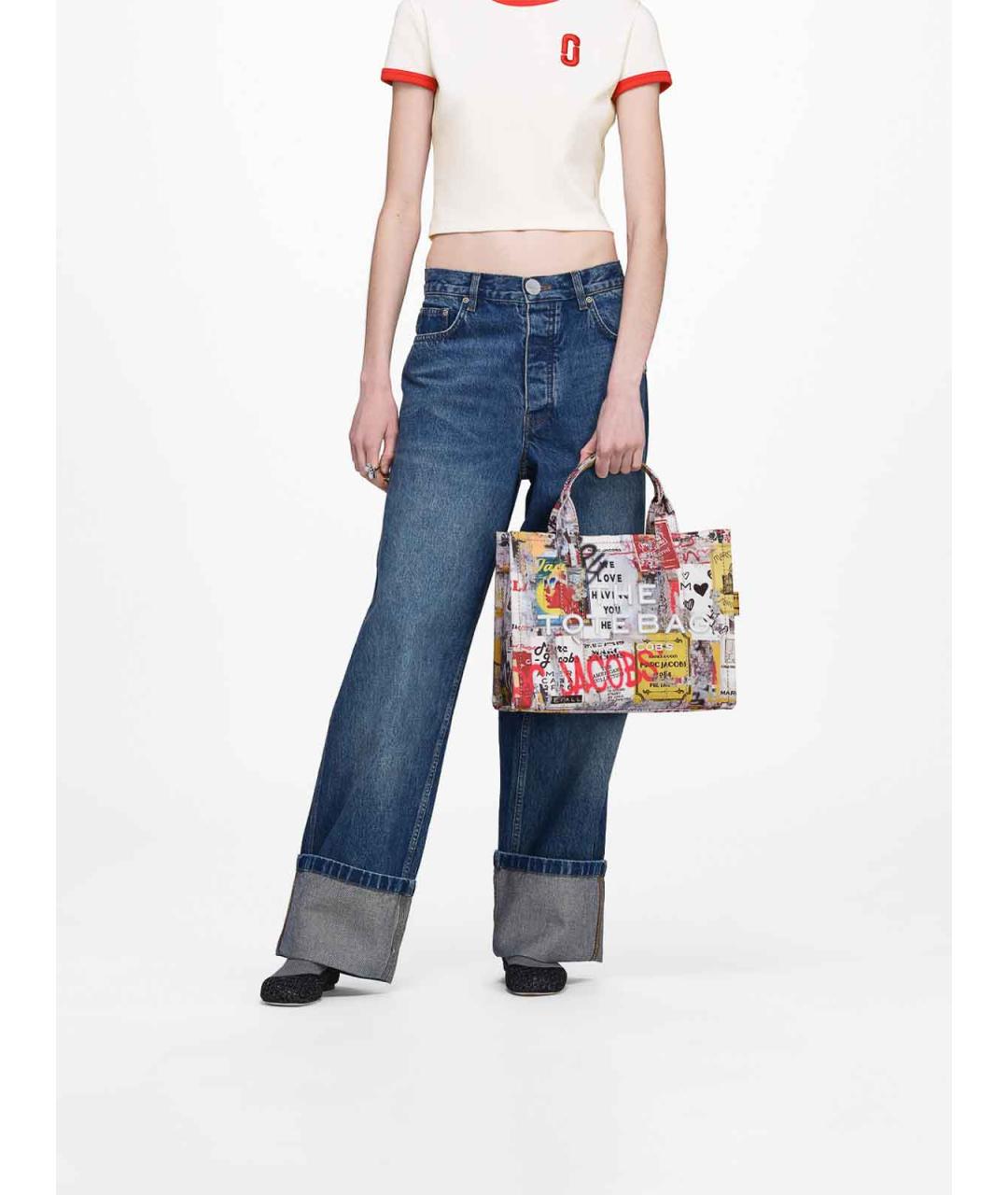 MARC JACOBS Мульти тканевая сумка тоут, фото 4