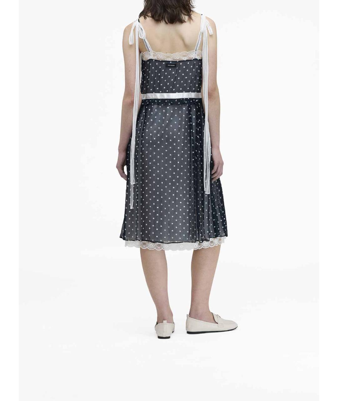 MARC JACOBS Синее вискозное повседневное платье, фото 5