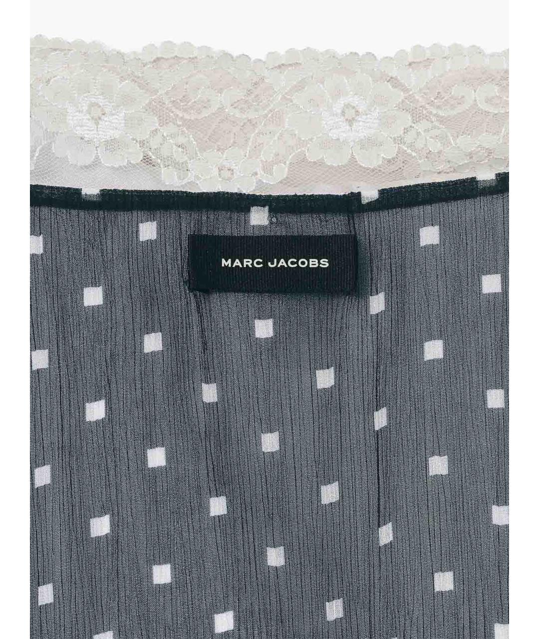 MARC JACOBS Синее вискозное повседневное платье, фото 7