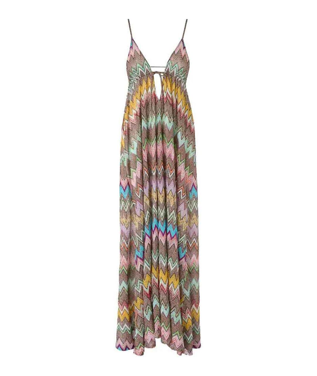 MISSONI Мульти вискозное повседневное платье, фото 1