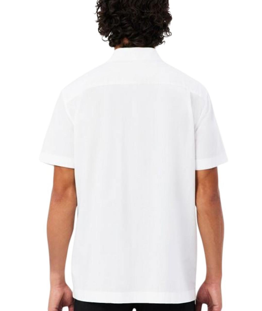 LACOSTE Белая хлопковая классическая рубашка, фото 3