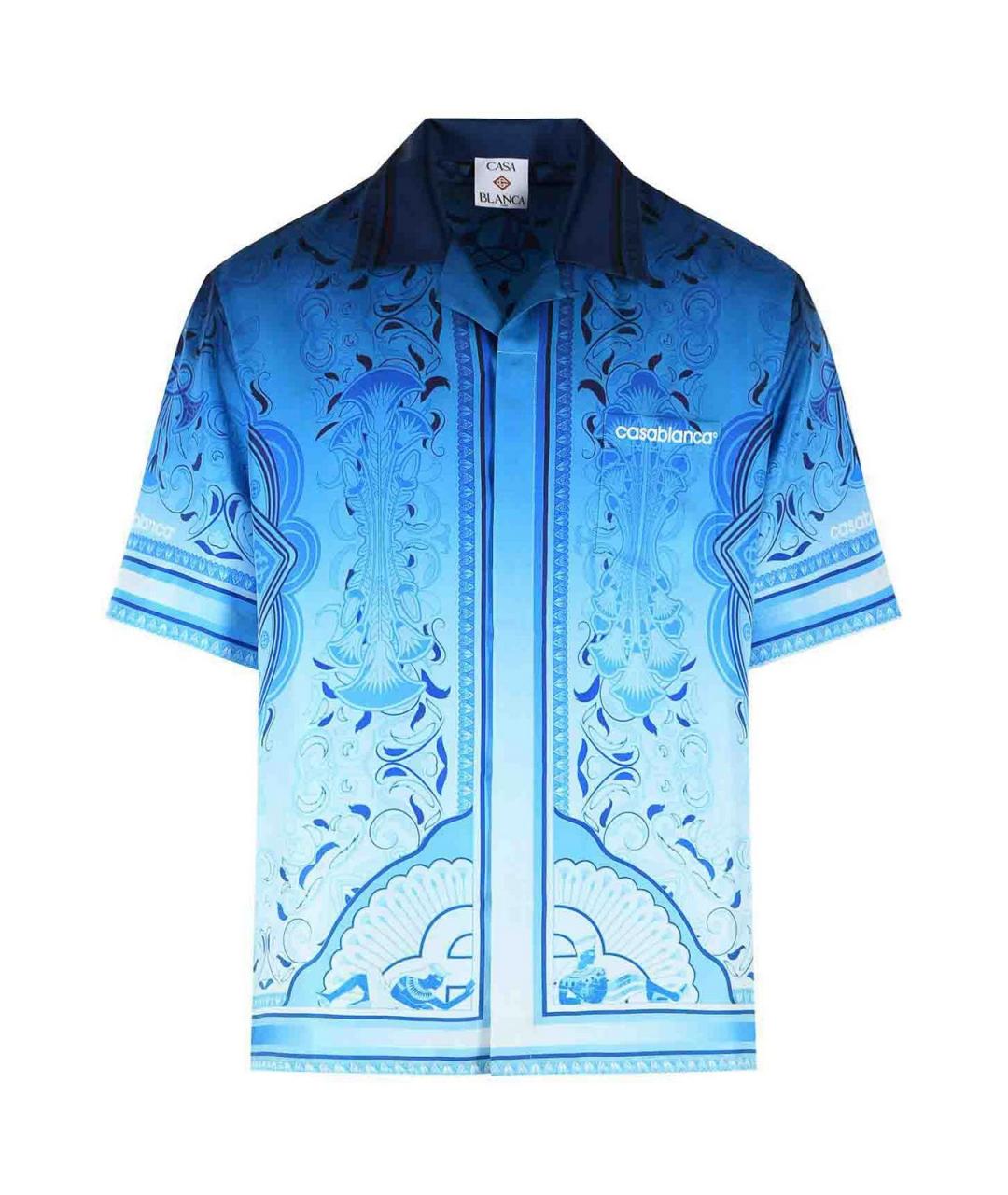 CASABLANCA Мульти шелковая кэжуал рубашка, фото 1