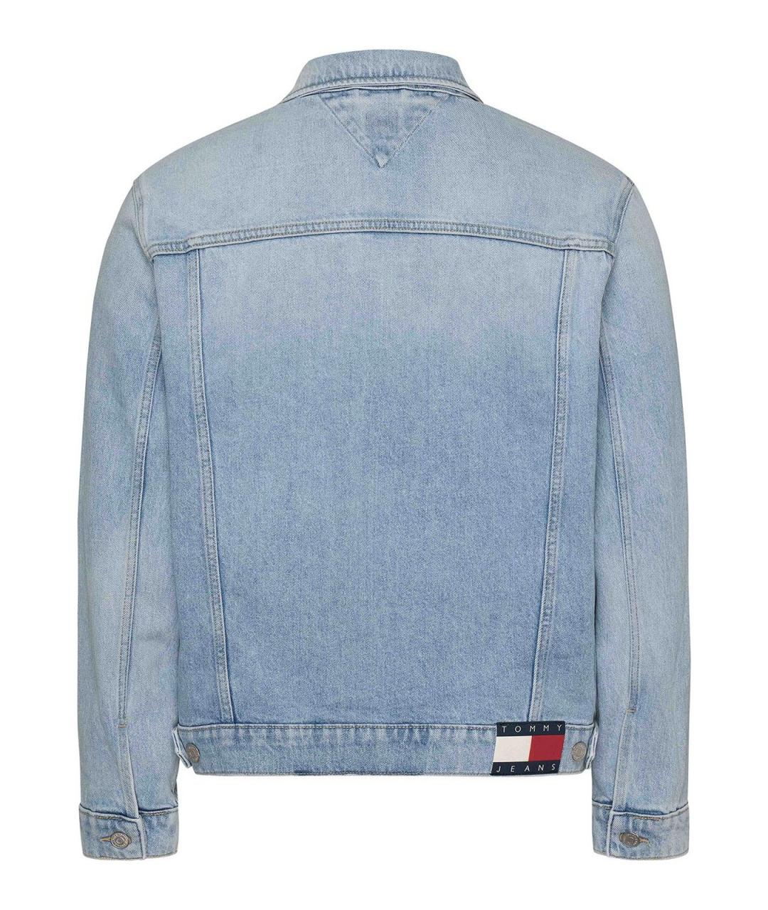 TOMMY HILFIGER Голубая хлопковая куртка, фото 2