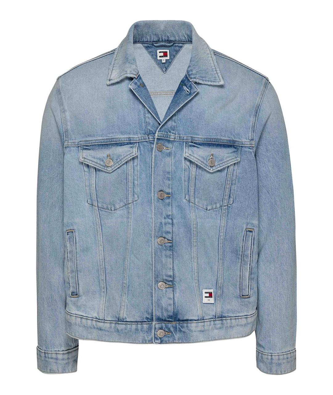 TOMMY HILFIGER Голубая хлопковая куртка, фото 1