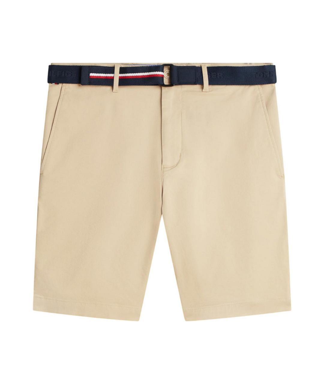 TOMMY HILFIGER Бежевые хлопковые шорты, фото 1