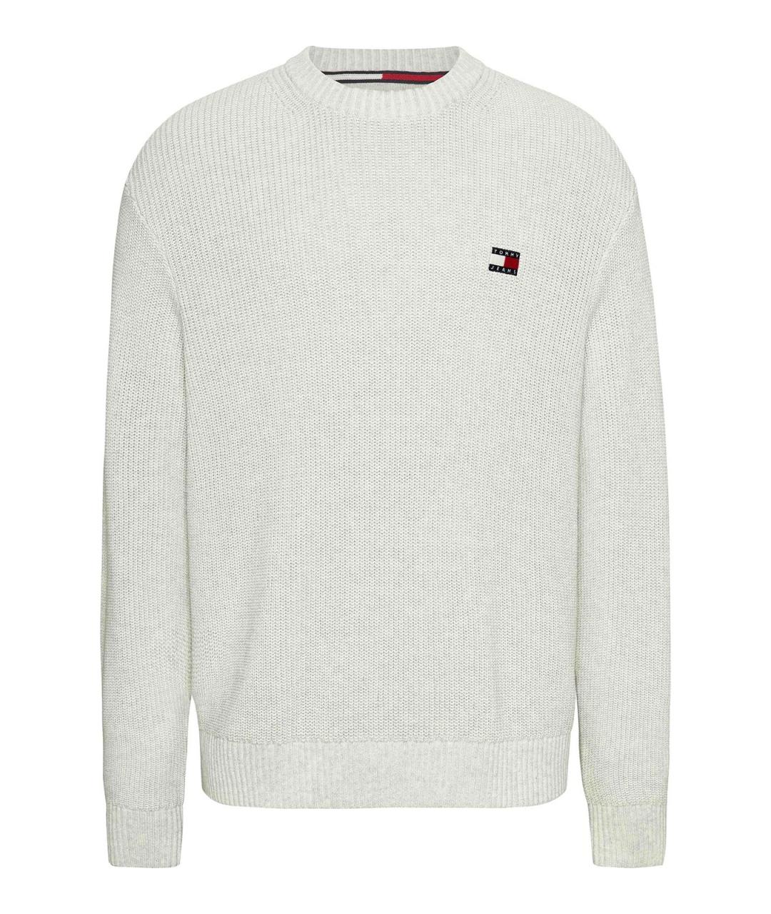TOMMY HILFIGER Серый хлопковый джемпер / свитер, фото 1