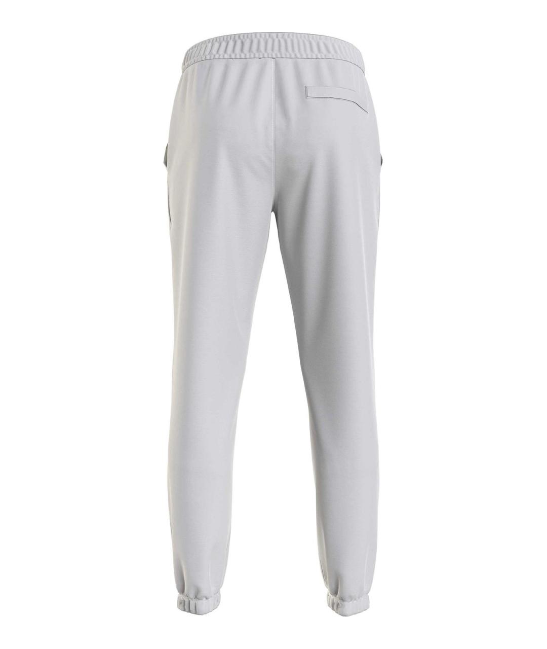 CALVIN KLEIN Серые хлопковые повседневные брюки, фото 2
