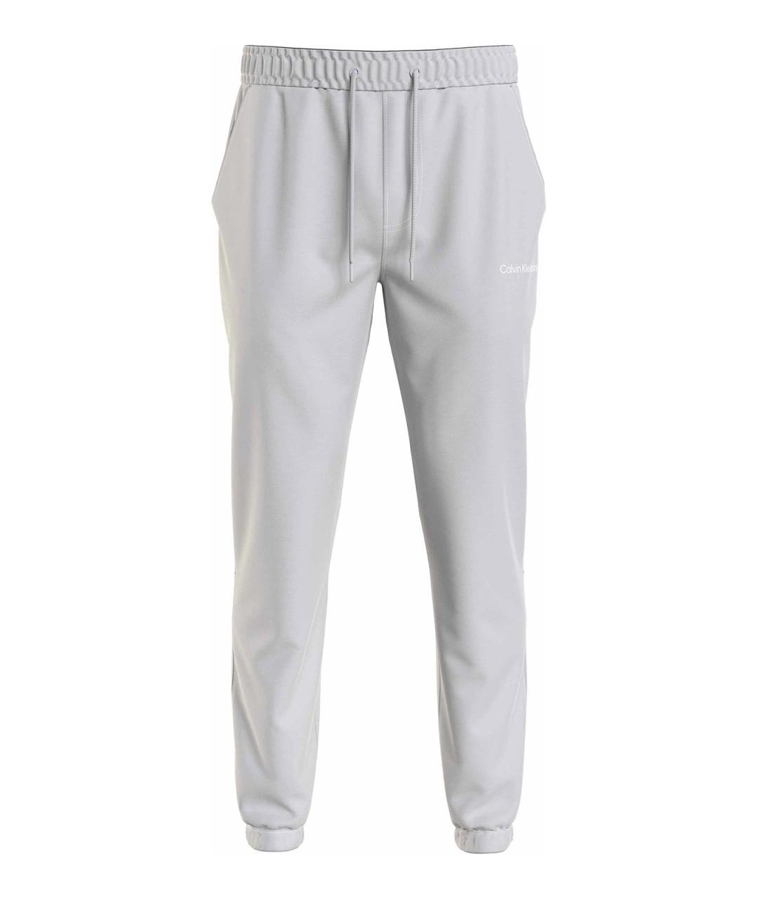 CALVIN KLEIN Серые хлопковые повседневные брюки, фото 1