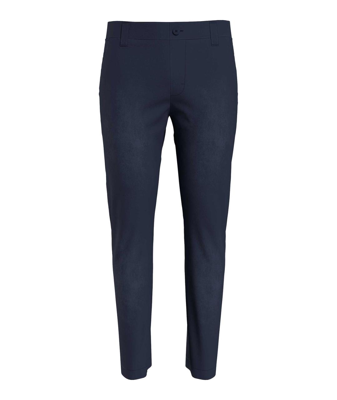 TOMMY HILFIGER Синие хлопковые повседневные брюки, фото 1