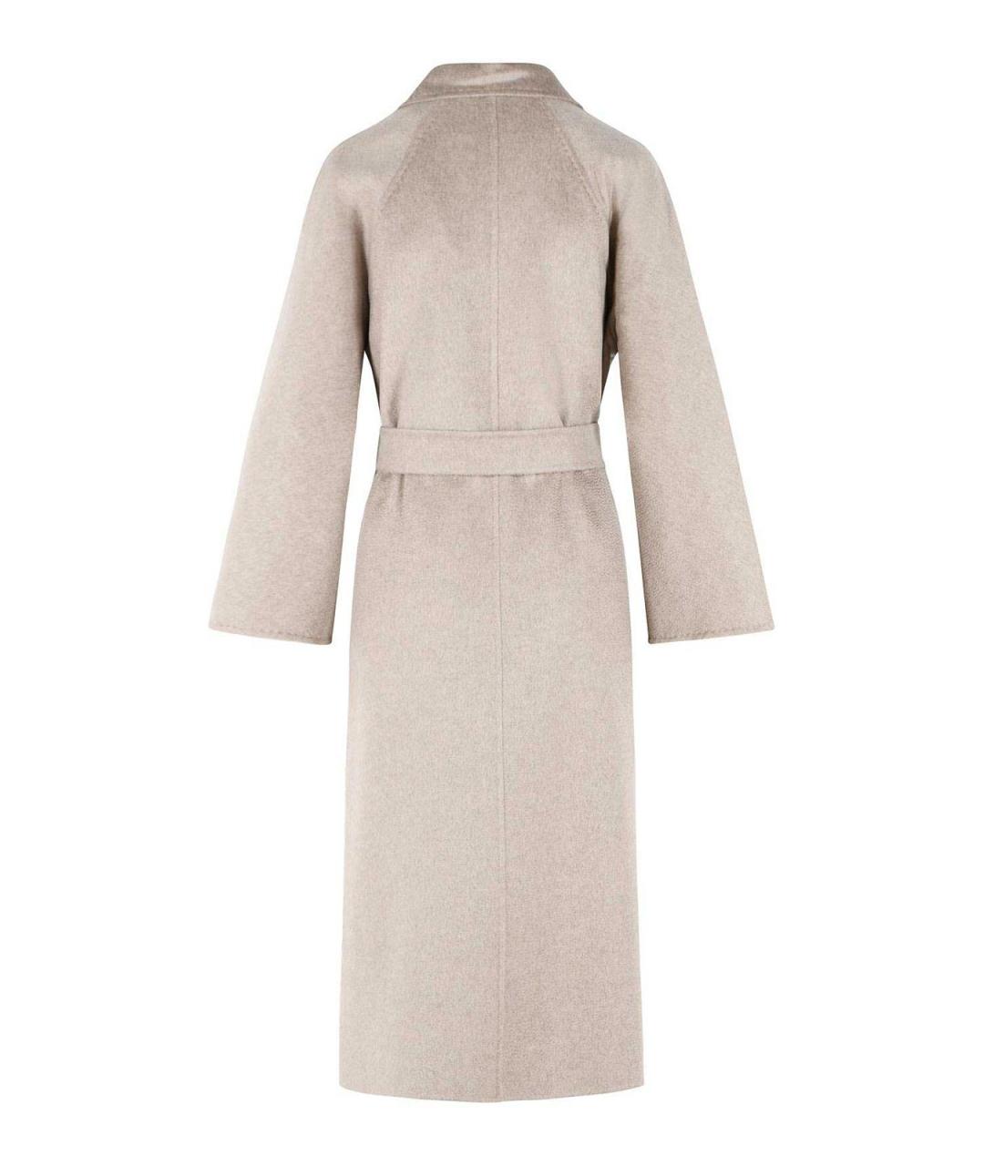 MAX MARA Бежевое кашемировое пальто, фото 2