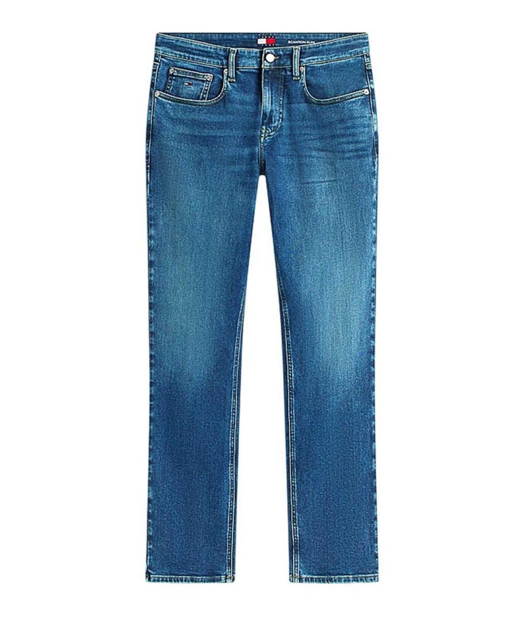 TOMMY HILFIGER Синие хлопковые джинсы скинни, фото 1