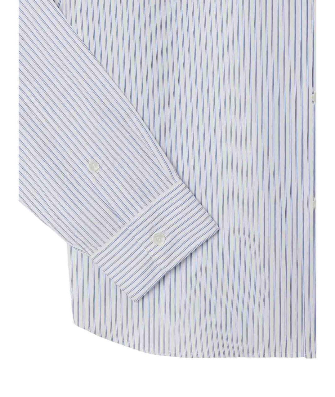 LACOSTE Голубая хлопковая классическая рубашка, фото 3