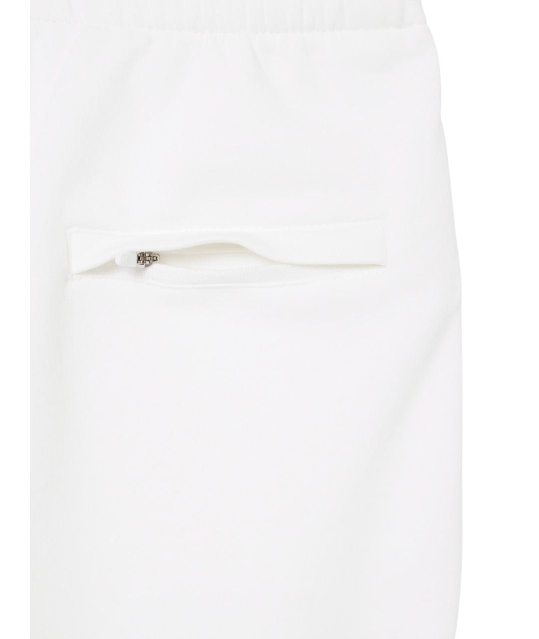 LACOSTE Белые хлопковые спортивные брюки и шорты, фото 5