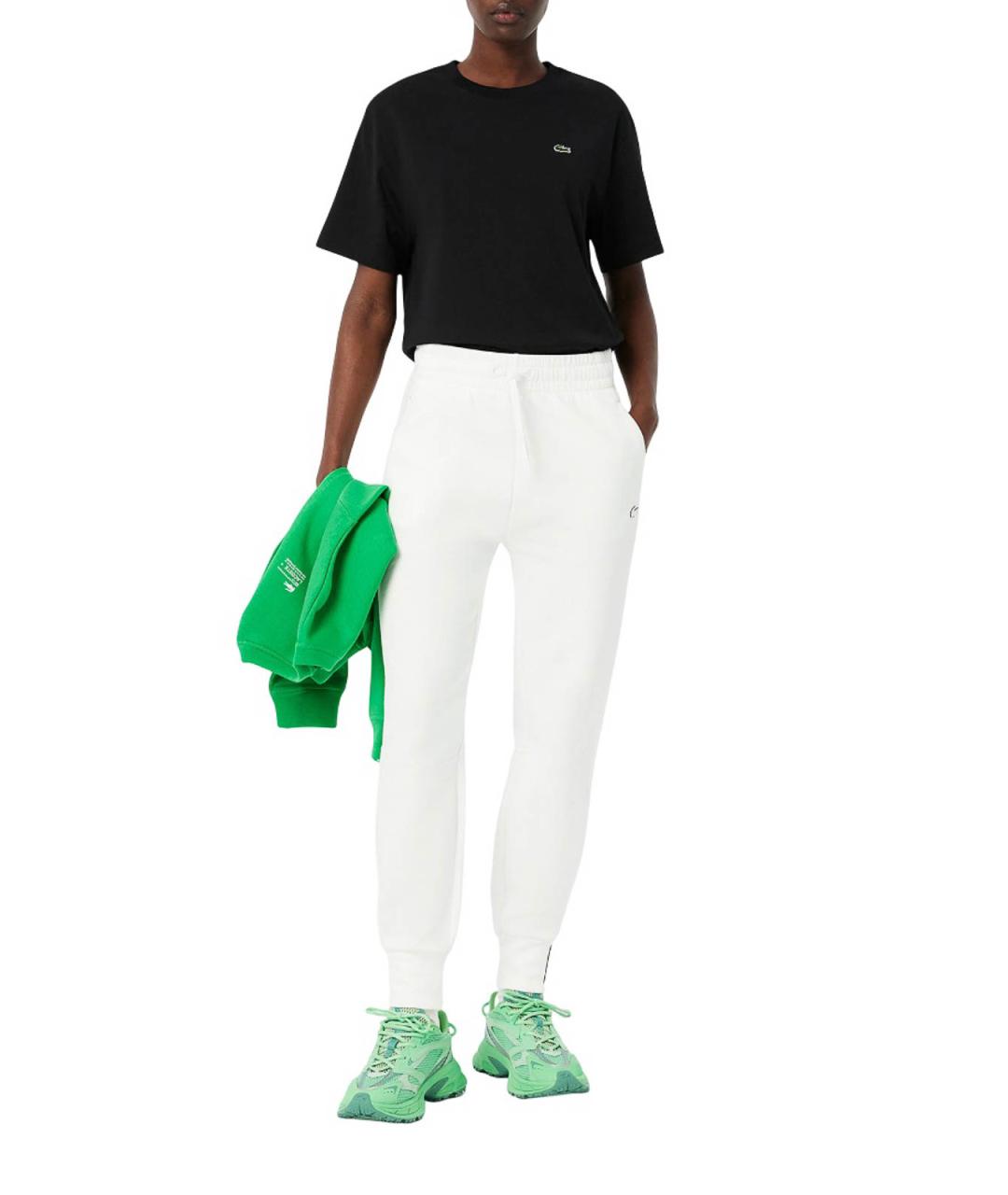 LACOSTE Белые хлопковые спортивные брюки и шорты, фото 7