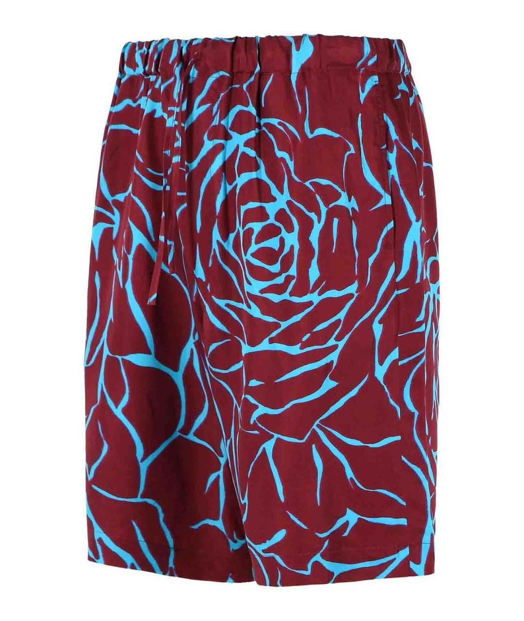 DRIES VAN NOTEN Мульти кожаные шорты, фото 3