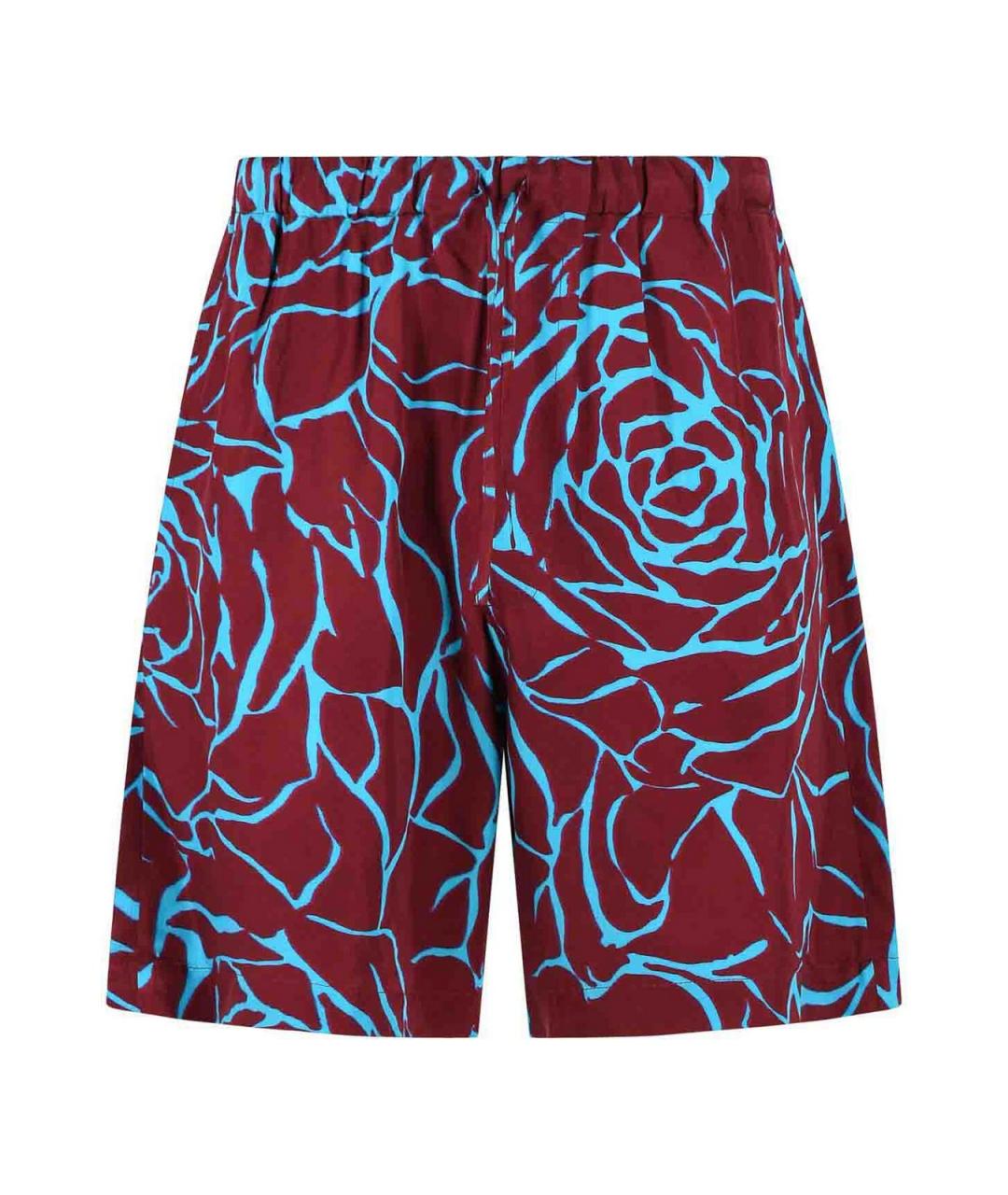 DRIES VAN NOTEN Мульти кожаные шорты, фото 1