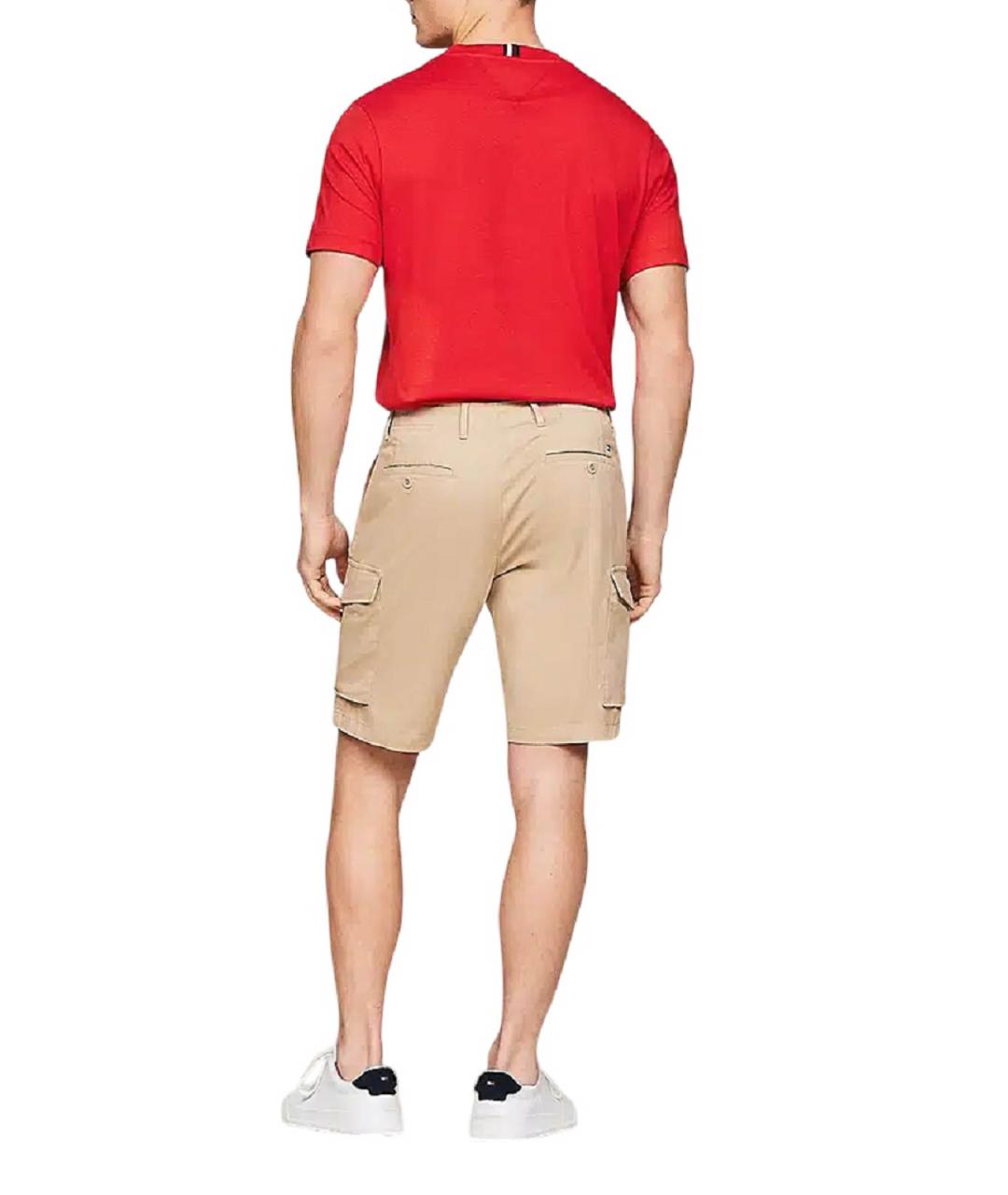 TOMMY HILFIGER Бежевые хлопковые шорты, фото 3