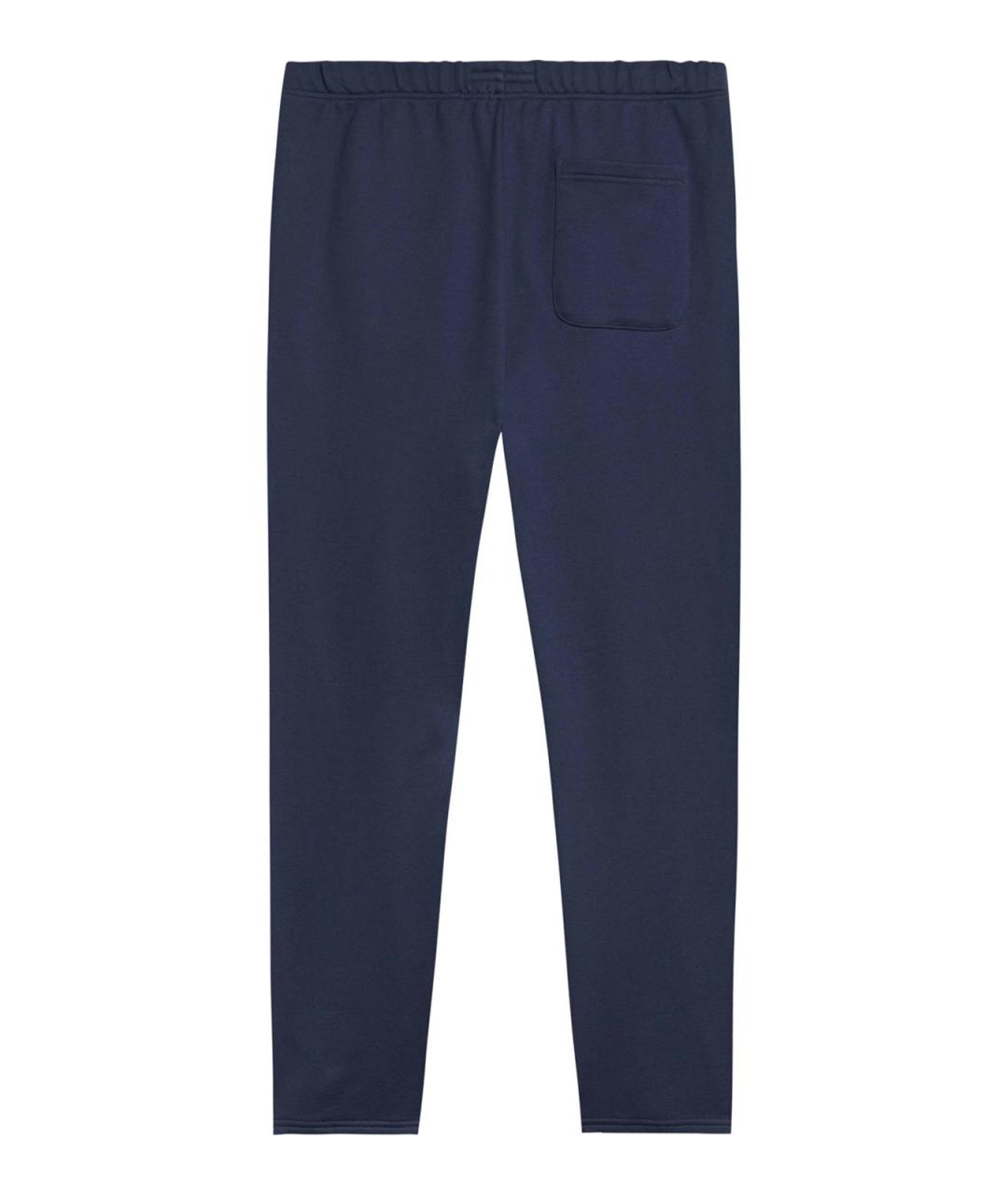 TOMMY HILFIGER Синие хлопковые повседневные брюки, фото 3