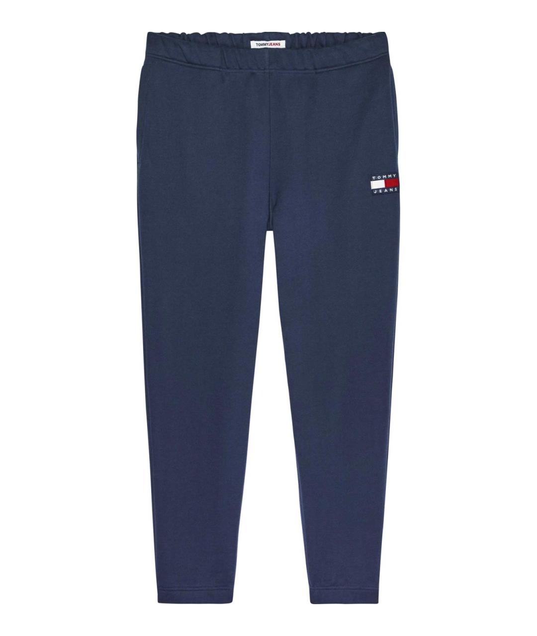 TOMMY HILFIGER Синие хлопковые повседневные брюки, фото 1