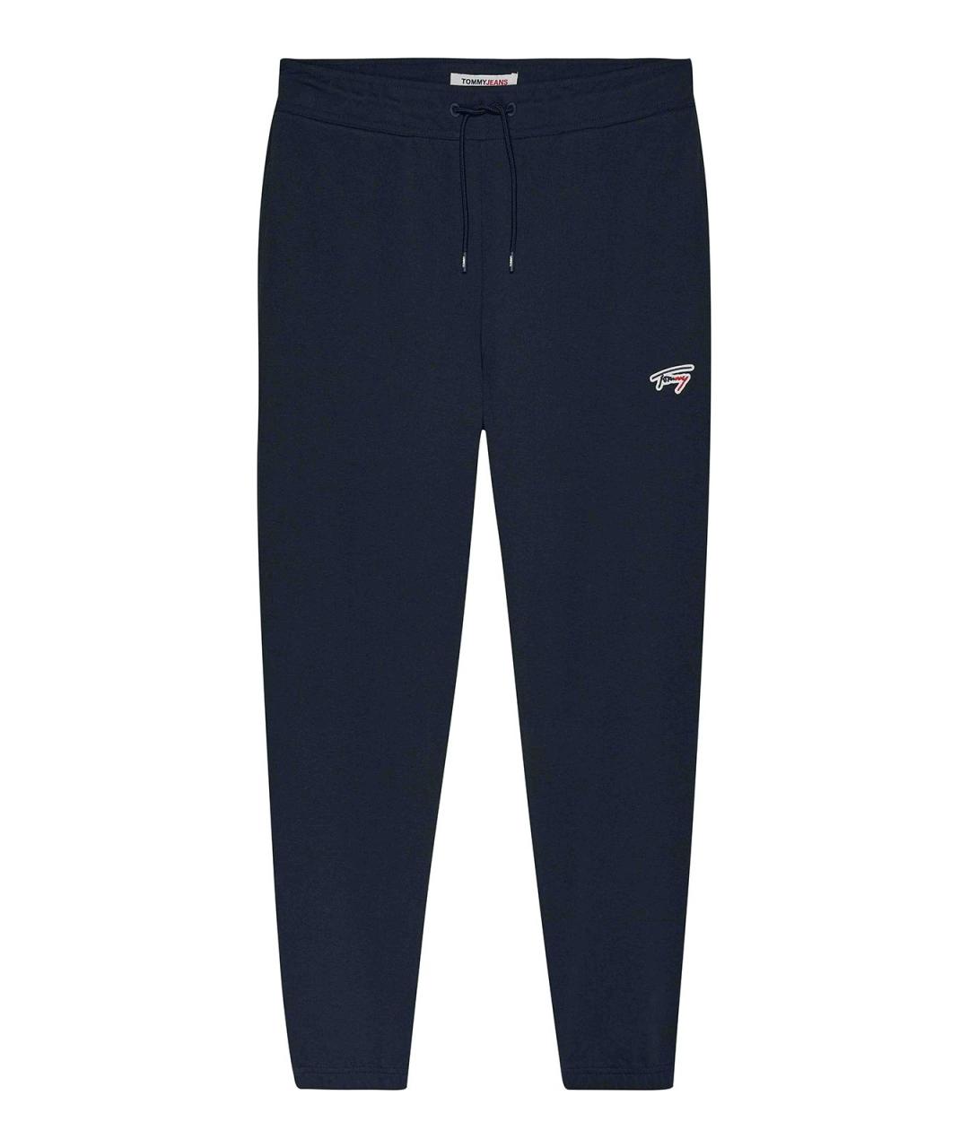 TOMMY HILFIGER Синие хлопковые повседневные брюки, фото 1