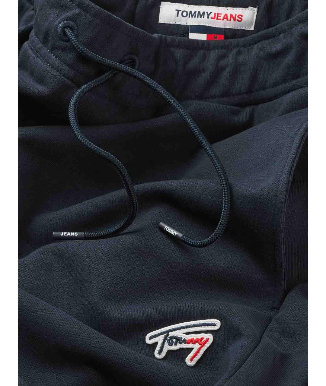 TOMMY HILFIGER Синие хлопковые повседневные брюки, фото 2