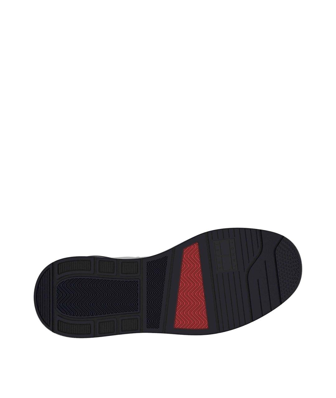 TOMMY HILFIGER Белые кожаные низкие кроссовки / кеды, фото 4