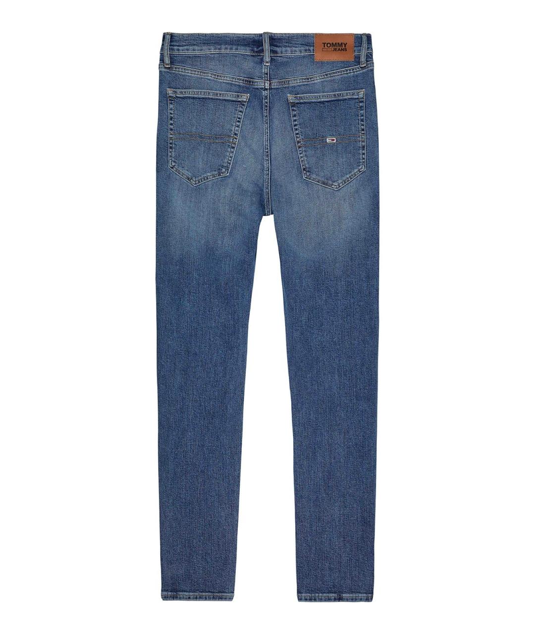 TOMMY HILFIGER Синие хлопковые джинсы скинни, фото 2