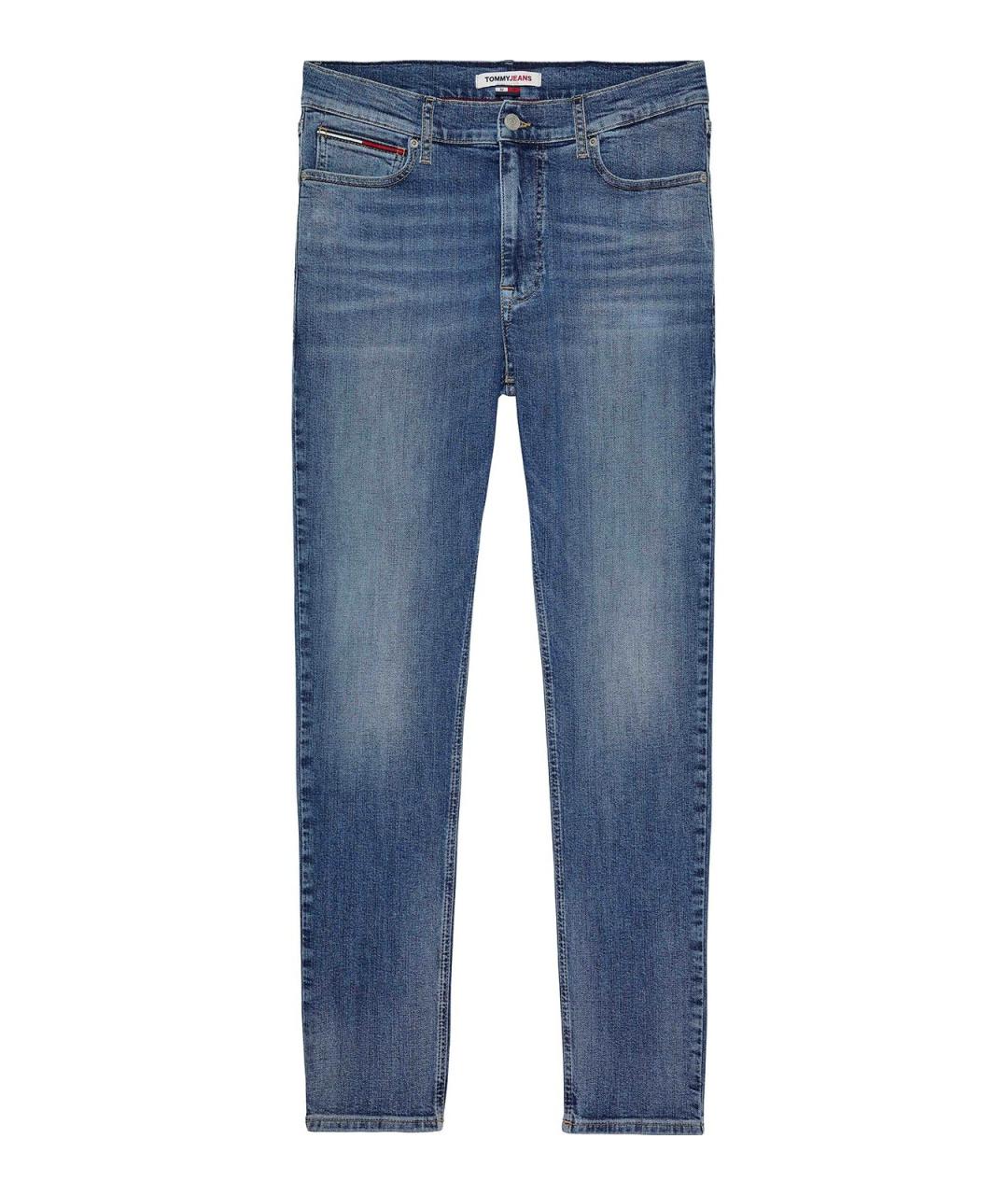 TOMMY HILFIGER Синие хлопковые джинсы скинни, фото 1