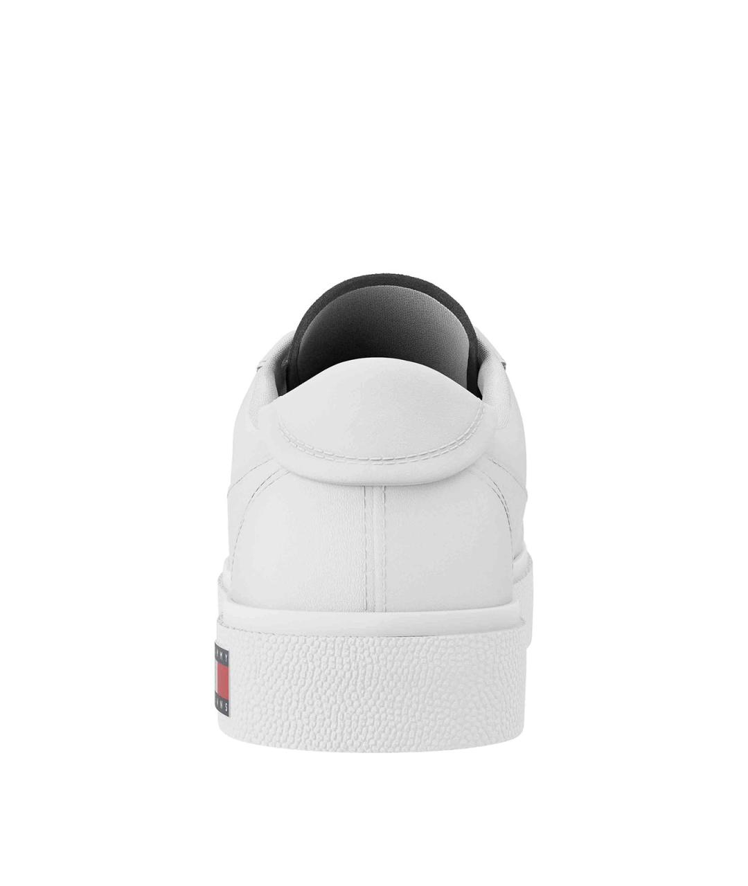 TOMMY HILFIGER Белые кожаные низкие кроссовки / кеды, фото 5
