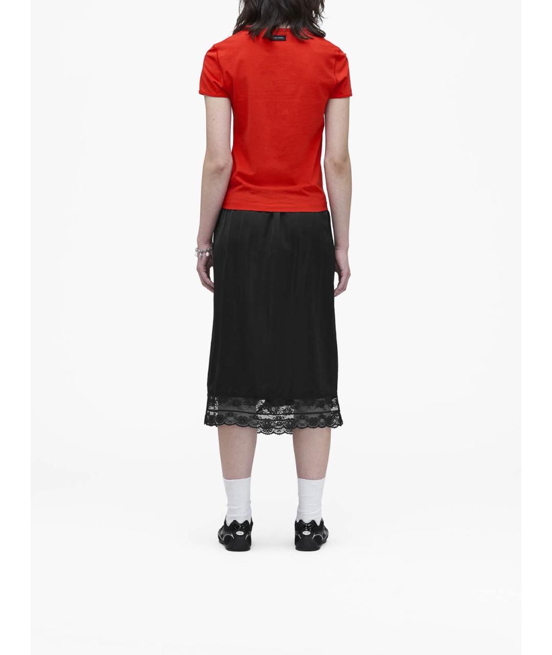 MARC JACOBS Красная хлопковая футболка, фото 5