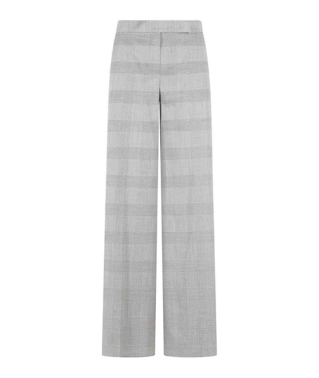 MAX MARA Мульти шерстяные прямые брюки, фото 1