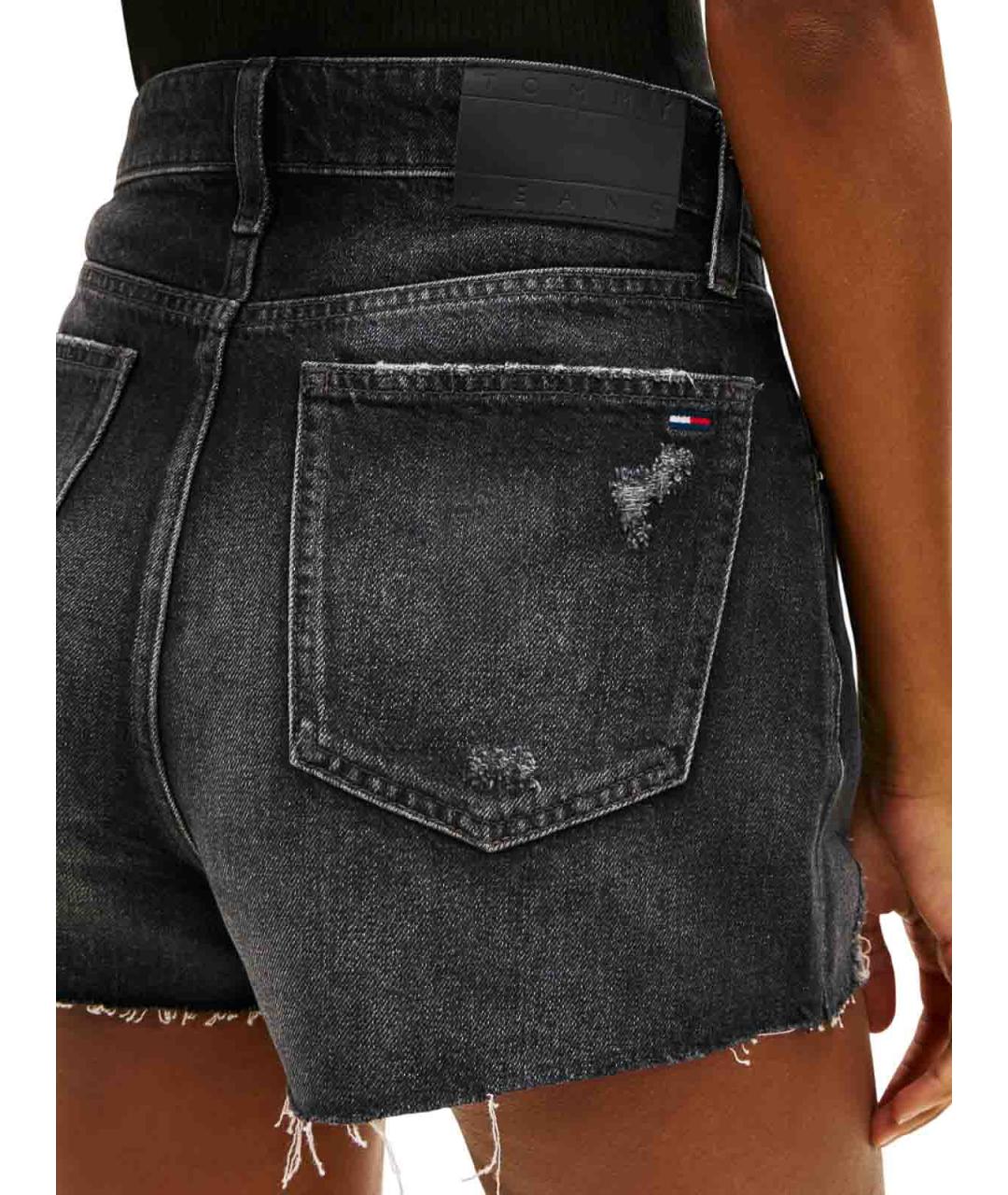 TOMMY HILFIGER Черные хлопковые шорты, фото 3