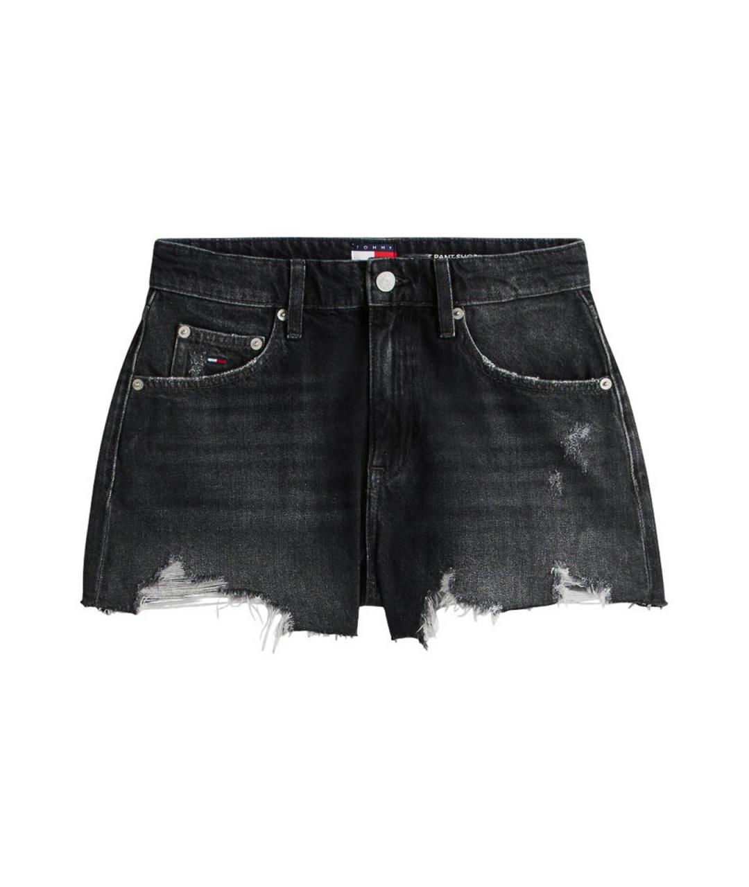 TOMMY HILFIGER Черные хлопковые шорты, фото 1