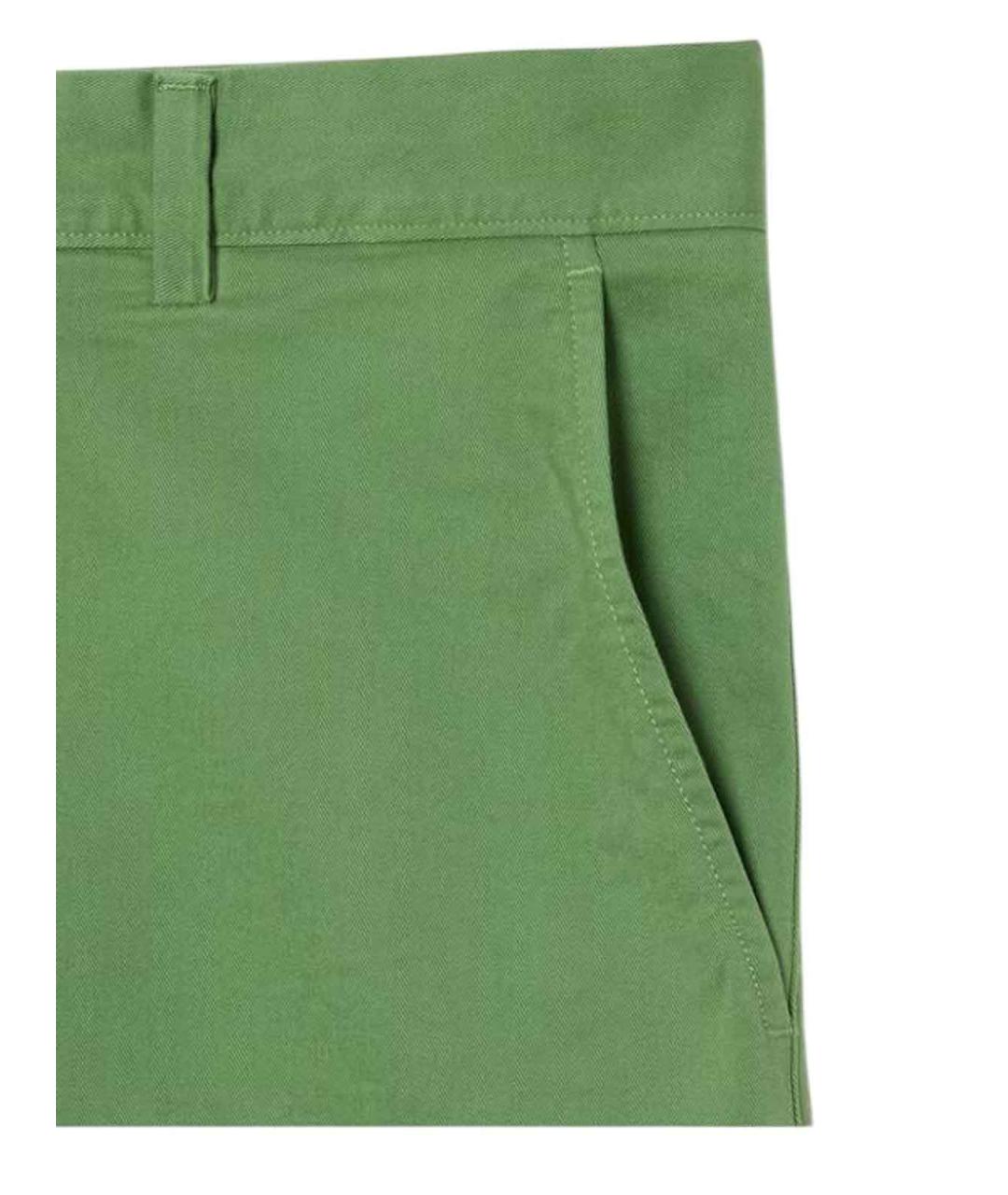 LACOSTE Зеленые хлопковые шорты, фото 2