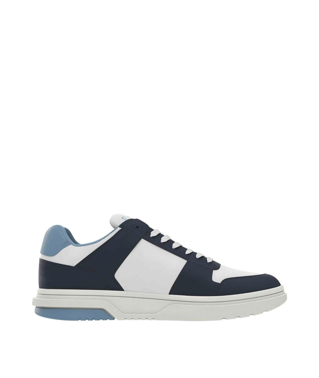 TOMMY HILFIGER Мульти кожаные низкие кроссовки / кеды, фото 1