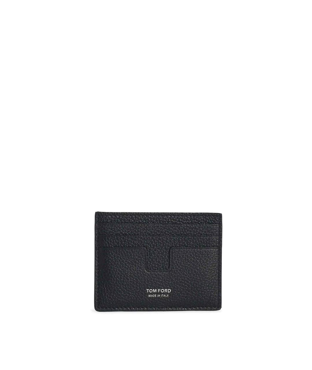 TOM FORD Черный кожаный кошелек, фото 4