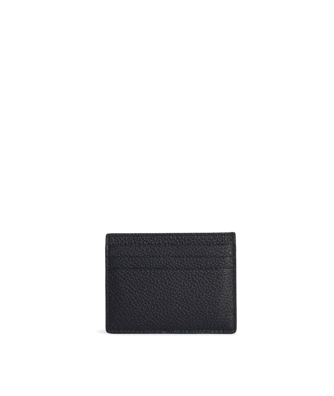 TOM FORD Черный кожаный кошелек, фото 2