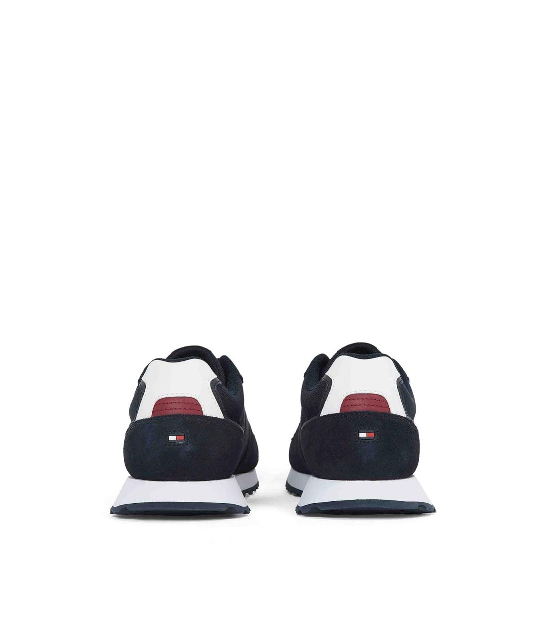 TOMMY HILFIGER Синие текстильные низкие кроссовки / кеды, фото 4