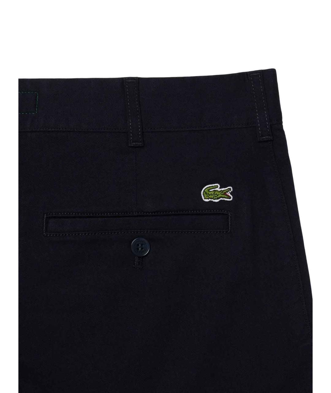 LACOSTE Синие хлопковые шорты, фото 3