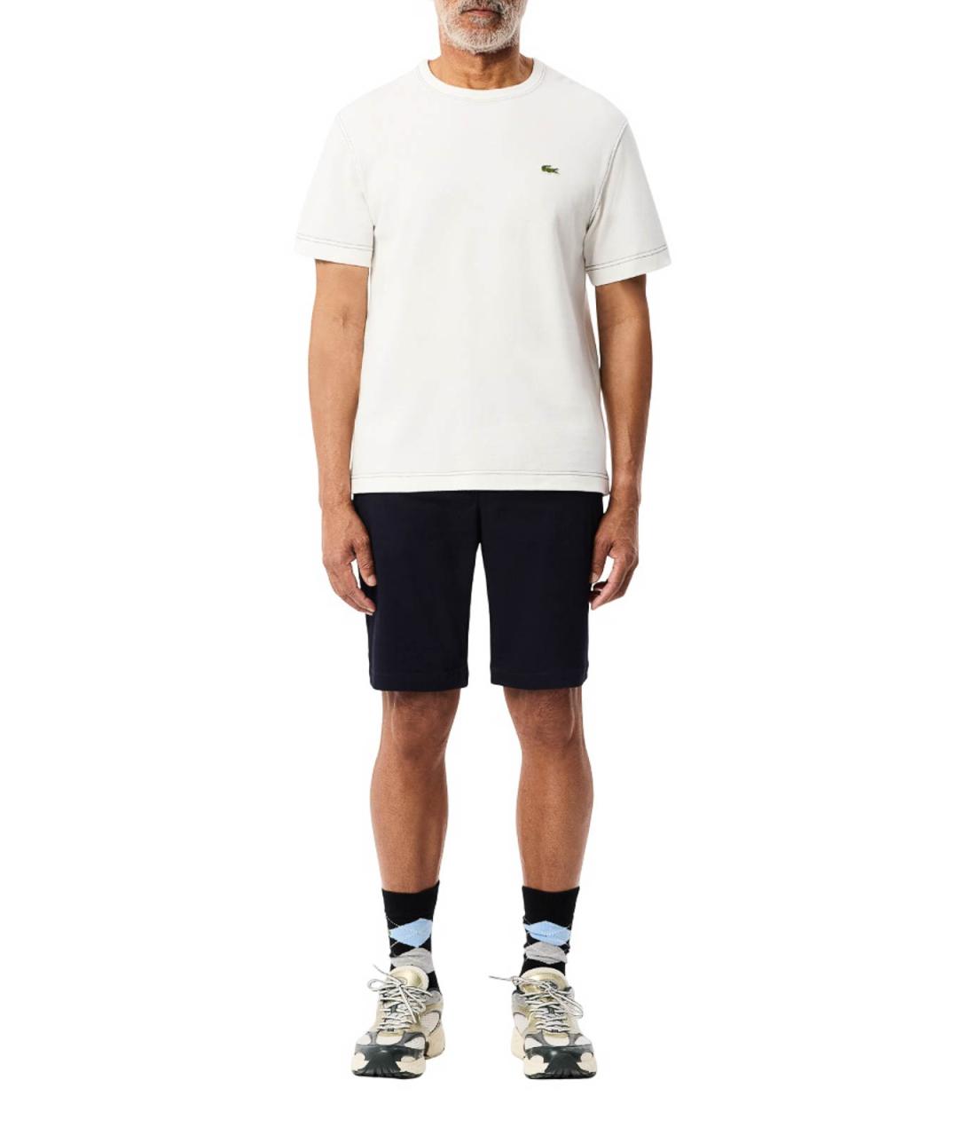 LACOSTE Синие хлопковые шорты, фото 4
